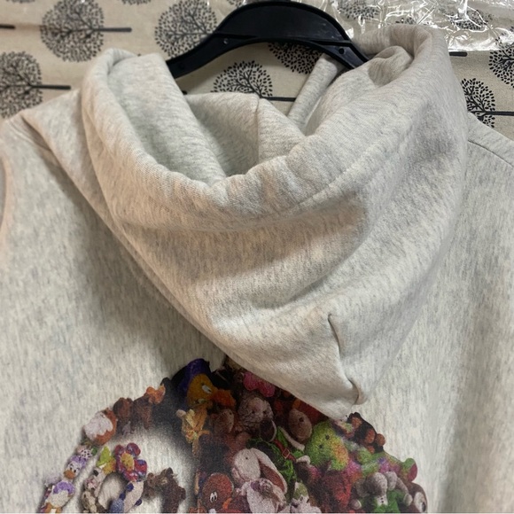 Stussy Grey Graphic Sport Hoodie - Picture 8 of 9